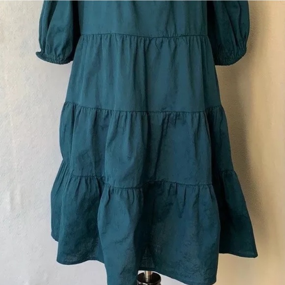 NWT Universal Thread Dark Teal Dress - Picture 4 of 5